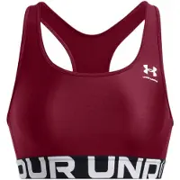 Under Armour Armour HeatGear-sportbeha voor dames (Rood)