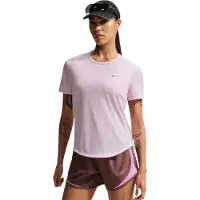 Nike Swoosh Dri-FIT-shirt voor dames (Roze schuim)