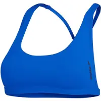 Speedo Bikinitop met ronde hals voor dames (Blauw)