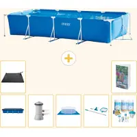 Intex Rechthoekig zwembad - 450x220x84 cm - Bestaande uit 8 delen - Model S21128