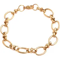 Luxenter Armband met 18-karaats geelgouden afwerking - Salbra