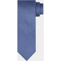 Profuomo Stropdas Blauw TIE SILK WOVEN NAVY PPWA30041/A