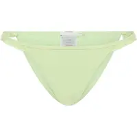 Brave Soul Bikinibroekjes met ruches voor dames (Muntgroen)