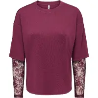 ONLY - ONLTAHLIA L/S LACE TOP PR JRS Dames T-shirt