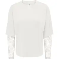 ONLY - ONLTAHLIA L/S LACE TOP PR JRS Dames T-shirt