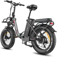 Oscal F20 MAX Opvouwbare Elektrische Fiets – 48V 30Ah Accu, 160km Bereik, 20"x4.0" Vetbanden, 7-Speed Shimano, Dubbel Geveerd