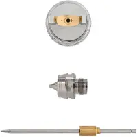 vidaXL HVLP Spuitpistool Spuitmond 1,7 mm Spuitmond zilver