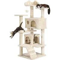 Markenlos Kattenkooi met meerdere niveaus, geschikt voor kleine en middelgrote katten