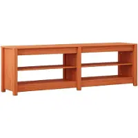 vidaXL Schoenenbank 160 x 36,5 x 50 cm Wasbruin