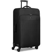 CHECK.IN Sevilla 3.0 4 wielen Trolley L 78 cm - Zachte bagage - - black