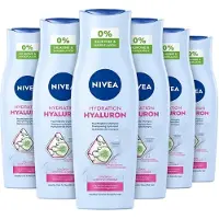 Nivea Hydration Hyaluron Shampoo – 6 x 250 ml – Hydraterende Shampoo met Hyaluronzuur & Komkommerextract –6 Stuks