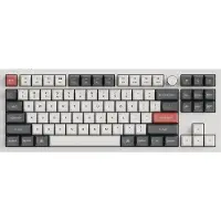 Keychron Q3 Ultra 8K - Mechanisch Toetsenbord - Draadloos - US QWERTY - 80% - Rode Switch - Wit