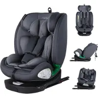 Cabino Apex Autostoel 360° Draaibaar – i-Size Isofix – 40 tot 150 cm – Vanaf Geboorte tot 12 Jaar