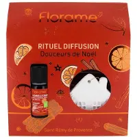 Florame Coffret Etherische Olie Kaneel Sinaasappel Bio 10 ml + Decoratie om te parfumeren