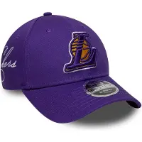 New Era Nba Side Script 9forty Mid Crown Los Angeles Lakers Pet