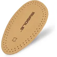 Mysole Basic Casual 1/2 voorvoetzool – Geschikt voor hakken en normale schoenen, van leer – De Basic Casual 1/2 is een halve leren zool voor de voorvoet – 37/38