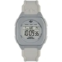 Adidas Originals City Tech Four AOST26536 Horloge - Kunststof - Grijs - Ø 42 mm