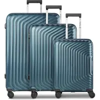 Redolz Essentials 01 4 wielen Kofferset 3-delig met uitbreidingsplooi blauw