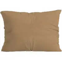 Zelesta Pure Uni kussenslopen Katoen set van 2 - Cacao Bruin - 60x70cm