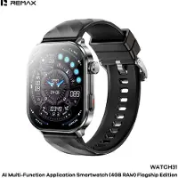 Remax WATCH31 - Smartwatch - AI - 4GB - IP68 - Bellen via bluetooth - Tarnish