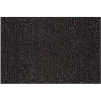 Rugsx Ruitenwisser anti slip 100 cm GIN 7053 liverpool extern, intern, op een rubber - bruin 100x550 cm