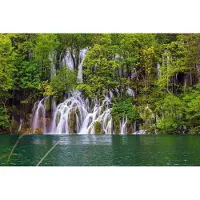 Dimex Fotobehang - Plitvice Lakes 375x250cm - Vliesbehang