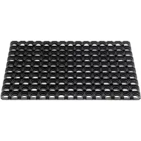 HQ Hamat Buitenmat - rubber ringmat - rubberringmat - buitenmat - 80 x 120 cm - 22 mm - zwart