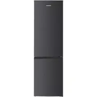 Heinner HCNF-HM293INVDGD Koel-vriescombinatie – 293 L – Total No Frost – Inverter Compressor – Energieklasse D – Instelbare Thermostaat – LED-verlichting – Antracietgrijs – 5 Jaar Garantie