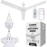 Cronos FC11-90 - Plafondventilator - Ø 90 cm - Met afstandsbediening - Wit