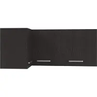 Wasophoogte Keukenkast - Bovenkast keuken - Module O13 - 1300(D)*700(B)*530(H) mm - Zwart