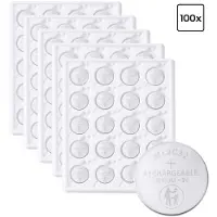 Voltcraft Oplaadbare knoopcel ML2032 Lithium 65 mAh 3 V 100 stuk(s)