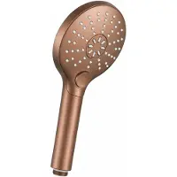 Maximo Luxe Handdouche Brons – 3 Straalstanden – Comfortabele Waterstraal – Universele Handdouche – Ronde Design Handdouche