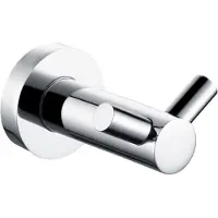 Aloni muurhaak dubbel – chroom