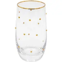 Clayre & Eef Waterglas 300 ML Transparant Glas