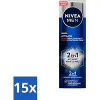 Nivea MEN - Anti-Age 2in1 Power - Hydraterende Crème Gezicht SPF 30 - 50 ml - Bulkverpakking - 15 stuks