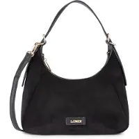 L.credi schoudertas schoudertas Sophronia Hobo Bag Black zwart