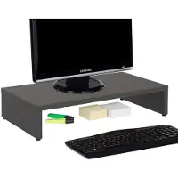 Idimex Monitorstandaard MONITOR 50 cm breed - grijs