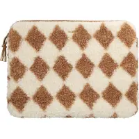 Selencia Teddy Laptophoes 15-16 inch - Laptopsleeve - Checks