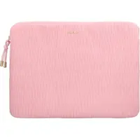 Selencia Corduroy Laptophoes 15-16 inch - Laptopsleeve - Soft Blush