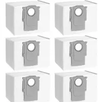 AreoSe - Stofzuigerzakken voor ROBOROCK S7 MaxV Ultra/Q7/Q7+/S8+/S8 Pro Ultra - 6 stuks