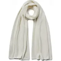 Falke Selection Stola comfortabel katoen linnen Cape dames wit - maat ONESIZE