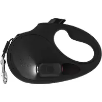 TUG Rollijn Met Zaklamp - Rollijn - 5 m Zwart Tot < 25 Kg Medium