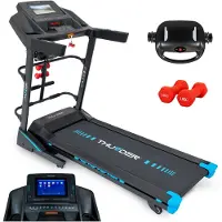 Thunder Elektrische loopband RONX 3 PK, 10,1 inch Android touchscreen, WiFi, Bluetooth, 18 km/u, draagvermogen 150 kg
