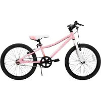 Happiq Mountainbike – Voor heren en dames – 21 versnellingen / mechanische schijfremmen / voorverende vork – Blauw / 69 cm