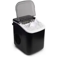 Nexxt Ijsblokjesmachine - 9 Ijsblokjes In 8-10 Minuten - 8-10 kg Per 24 Uur - 1,1 liter - Klein en Groot Ijs - Zwart