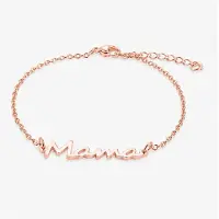 Cilla Jewels Rosegoudkleurige Verstelbare Damesarmband met Mama Opschrift