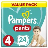 Pampers Baby Dry Pants Maat 4 - 24 Luierbroekjes ( 9kg - 14 kg)