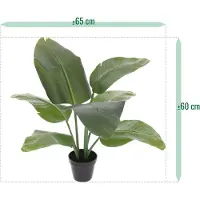 Maxifleur Kunstplanten Strelitzia Nicolai kunstplant 60cm