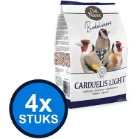 Deli Nature 4x - Birdelicious carduelis distelvinken light 2kg - Vogelvoer - 2 kg