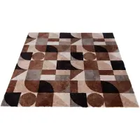 Hamat Droogloopmat Binnen Glam Earth Lines 60x100cm – Wasbare Deurmat met Antislip – Hoge Vochtopname – 100% Polyamide